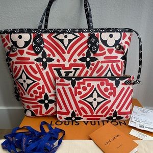 *AUTHENTIC* Louis Vuitton Crafty Neverfull MM